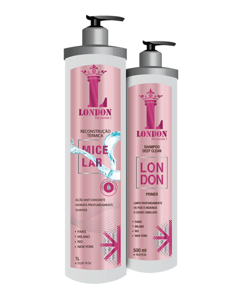London Micelar 1 L + Shampoo Deep Clean 500 ml